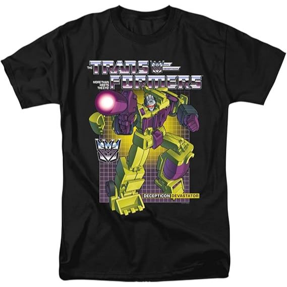 Kaos Transformers Devastator Klasik Unisex Dewasa