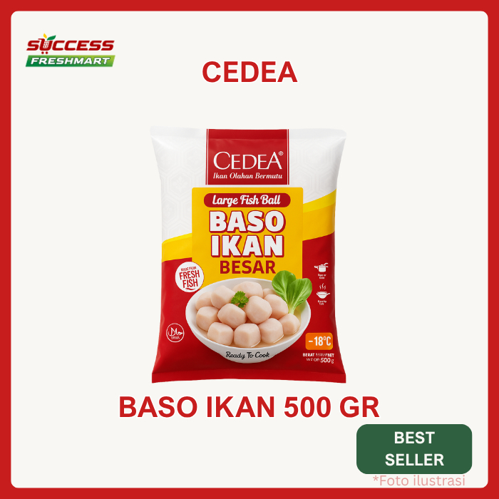 

Cedea Baso Ikan 500 Gram