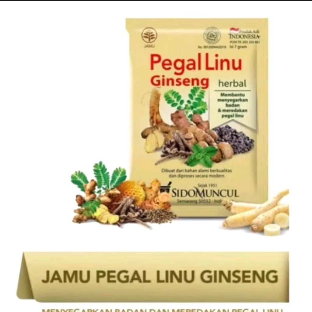 

pegal linu ginseng