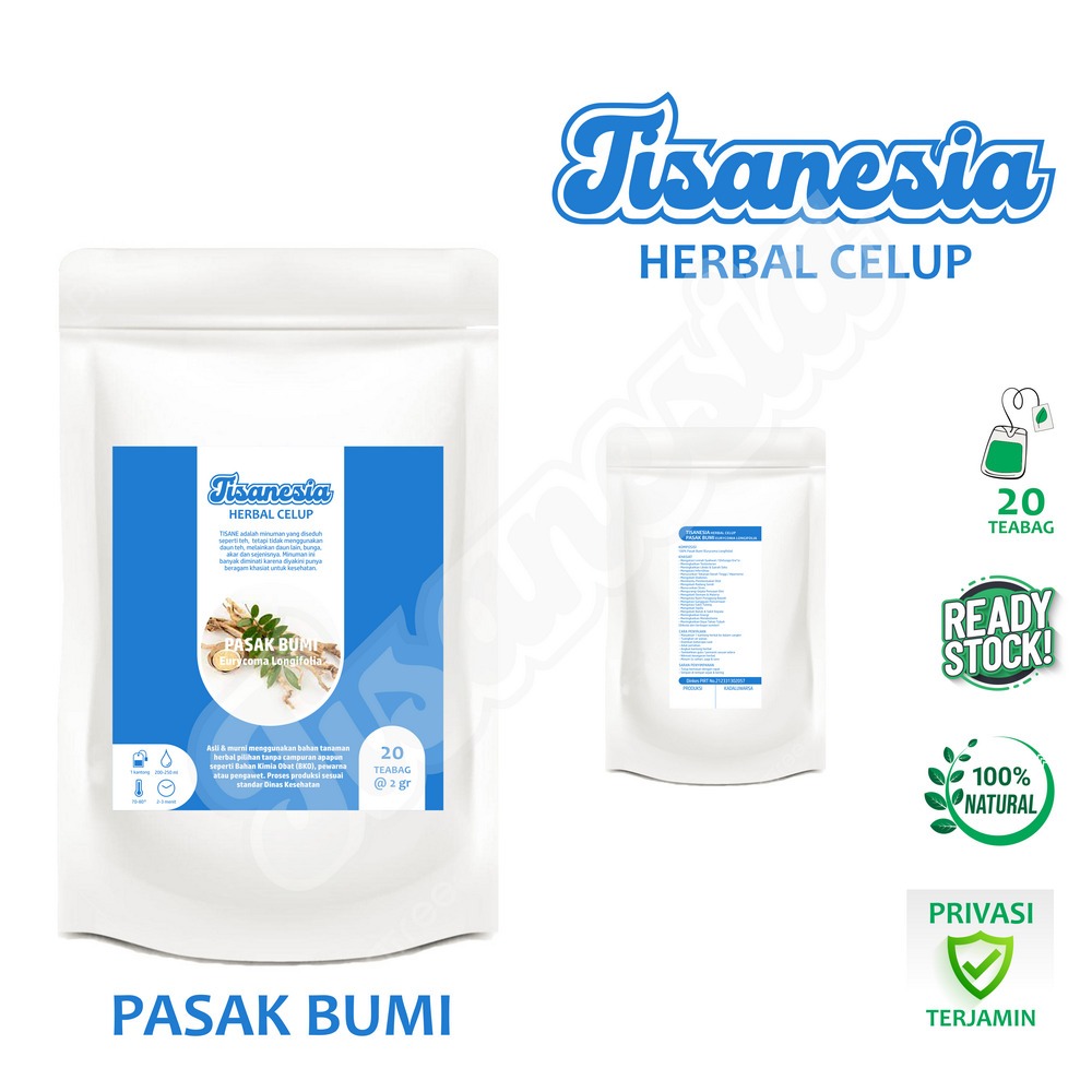 

PASAKBUMI TONGKATALI TISANESIA Herbal Celup 20 Teabag Mengatasi Infertilitas Radang Sendi Sipilis