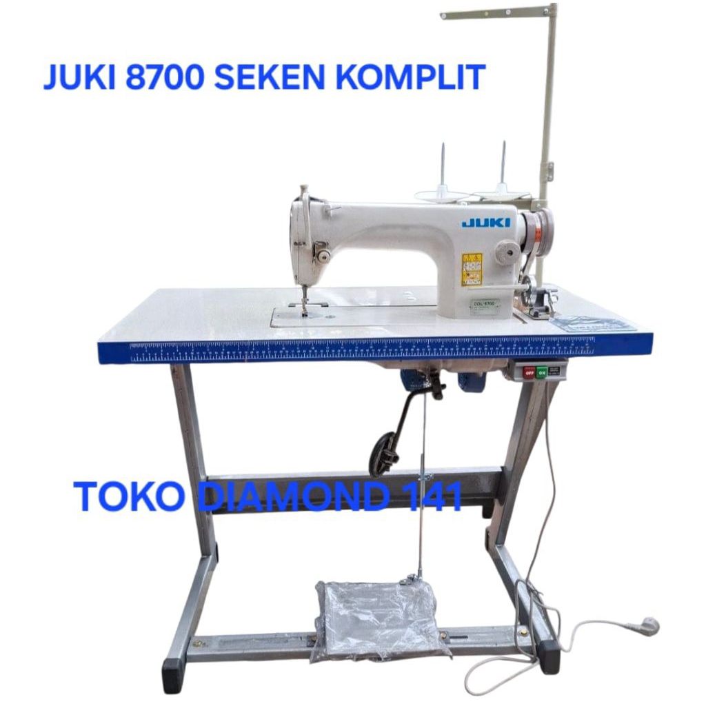 Mesin Jahit Juki 8700 seken (bekas ) komplit