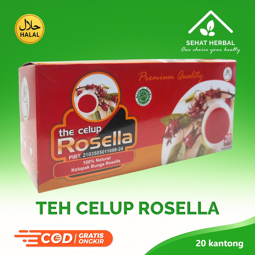 

Teh Celup Bunga Rosella | Obat Kolestrol, Obat Diabetes