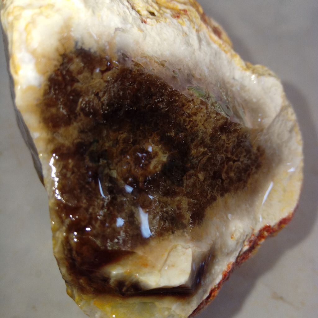 Natural Batu Yaman Wulung Serat Emas Kristal