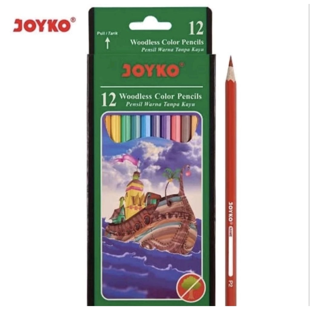 

PENCIL WARNA JOYKO 12 WARNA