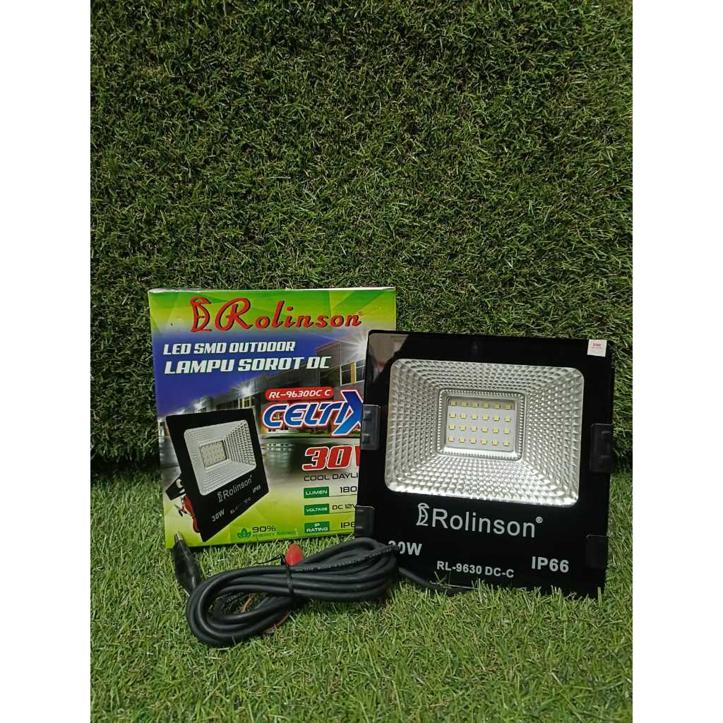 Lampu Sorot DC 12 Volt Rolinson 30 Watt