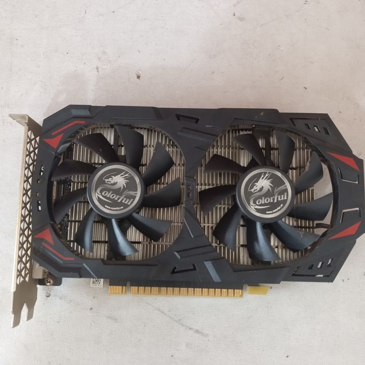 VGA Card Nvidia GeForce GTX 1050 Ti GDDR5 4GB 128 bit Dual Fan 6 pin power Second Bekas