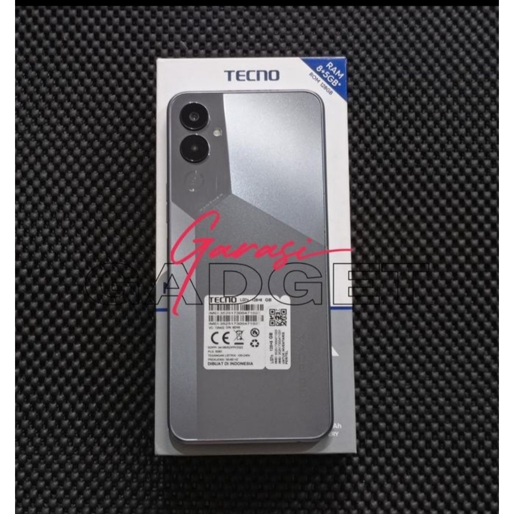 Tecno Pova 4 8/128 GB Ex Resmi Garansi Indonesia Second Bekas