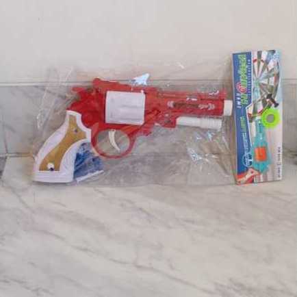 Ring Cap Gun Teknologi Baru Ring-Cap Gun Toy Convulsing Shoot untuk Anak-anak (Warna Dapat Bervarias