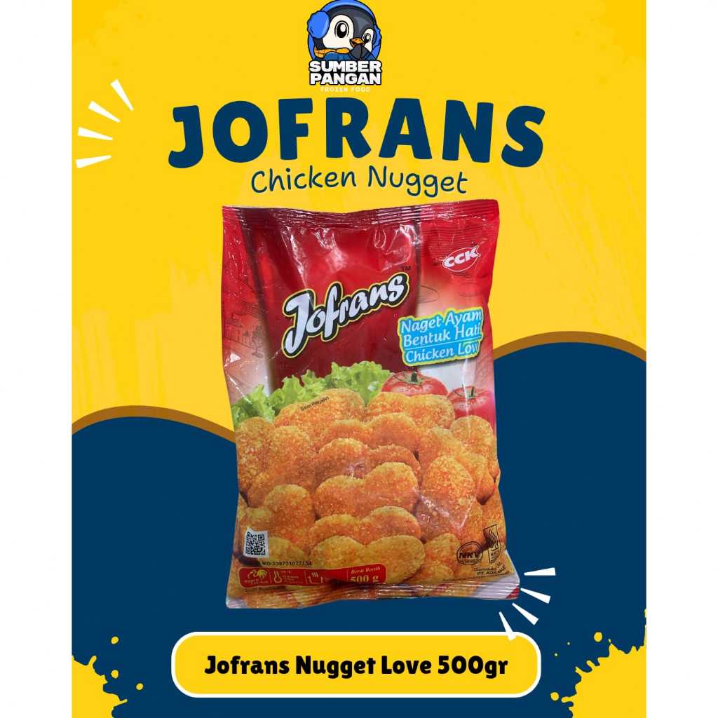 

Jofrans nugget love 500gr