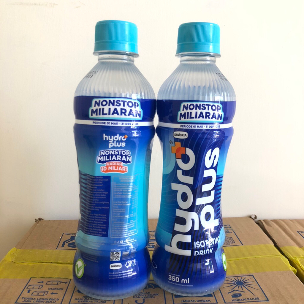 

Hydroplus NONSTOP MILIARAN Minuman Isotonik Botol 350 ml