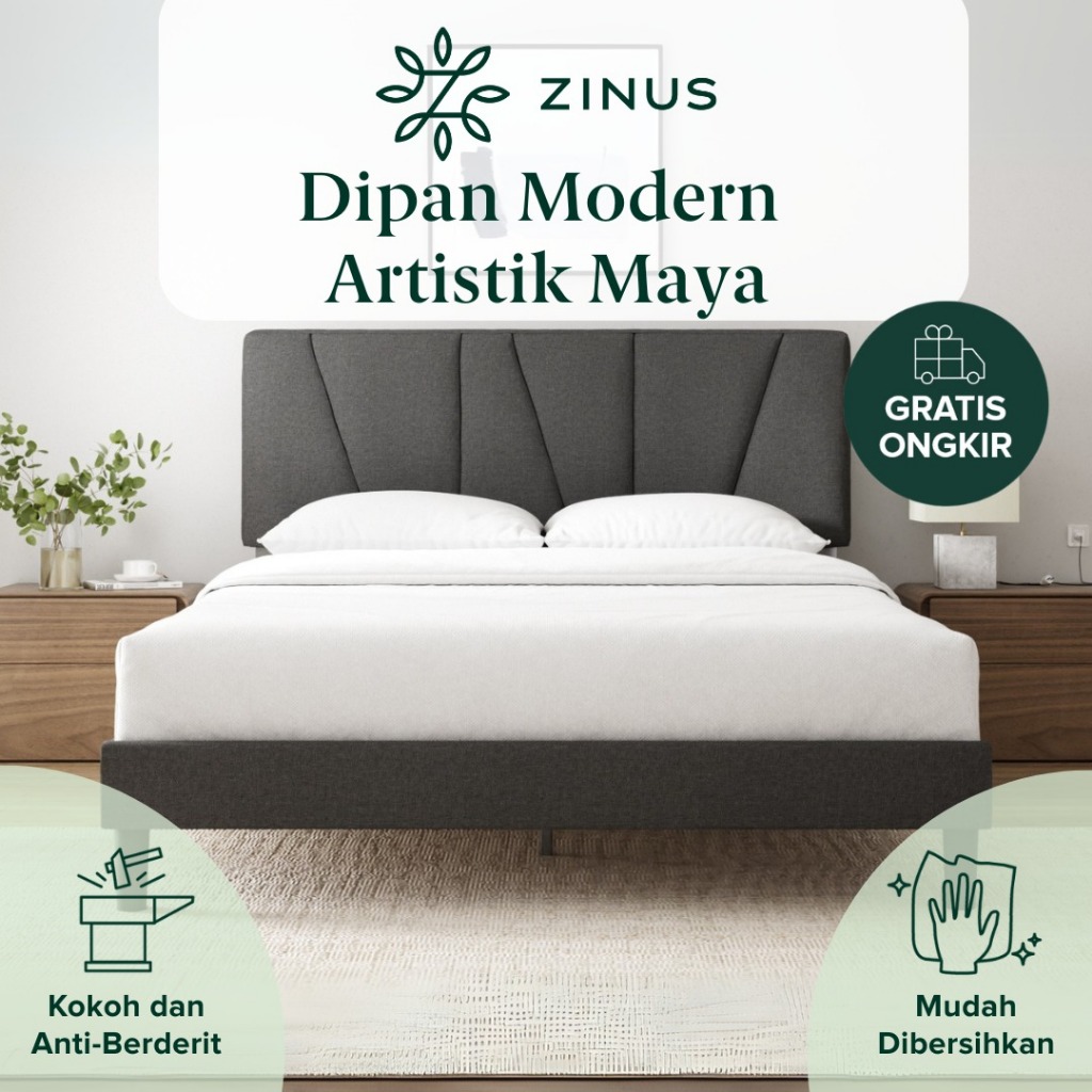 Dipan Tempat Tidur Zinus Maya Divan Kasur In a Box