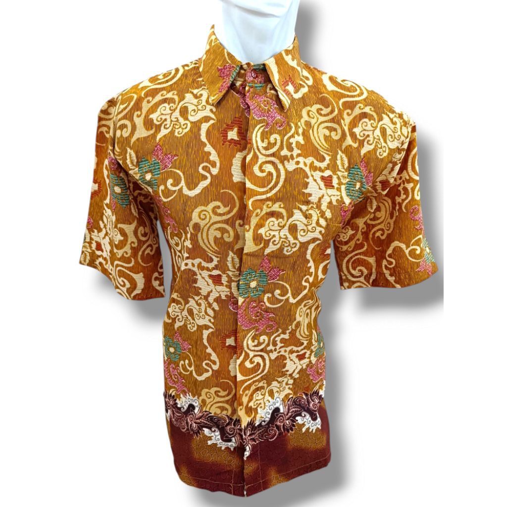 Hem batik semi-sutra