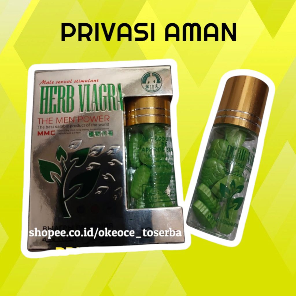 VIAGRA HERB ISI 10 PIL ORIGINAL HERBAL ASLI