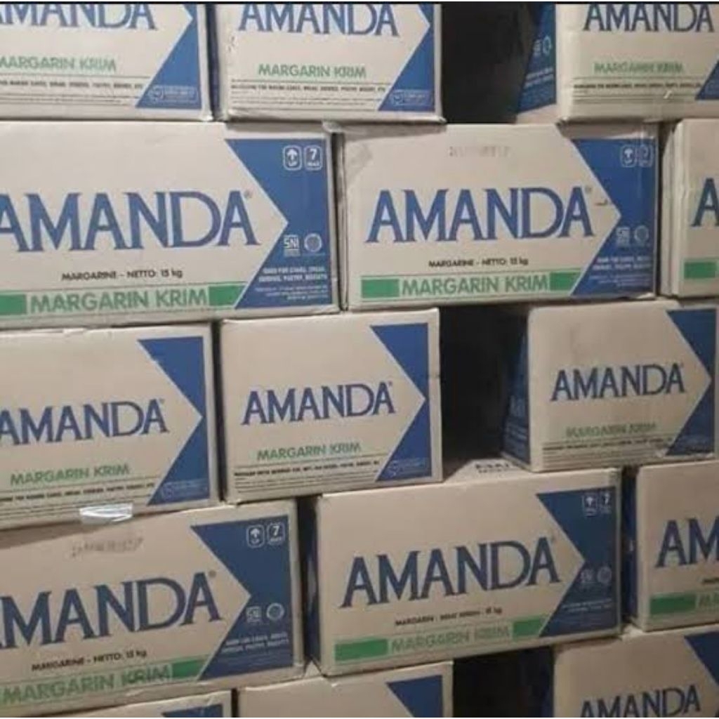 

Amanda margarine krim potong 15kg