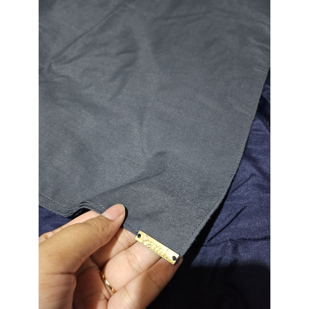 Preloved KAMI Idea Scarf - Polos navy