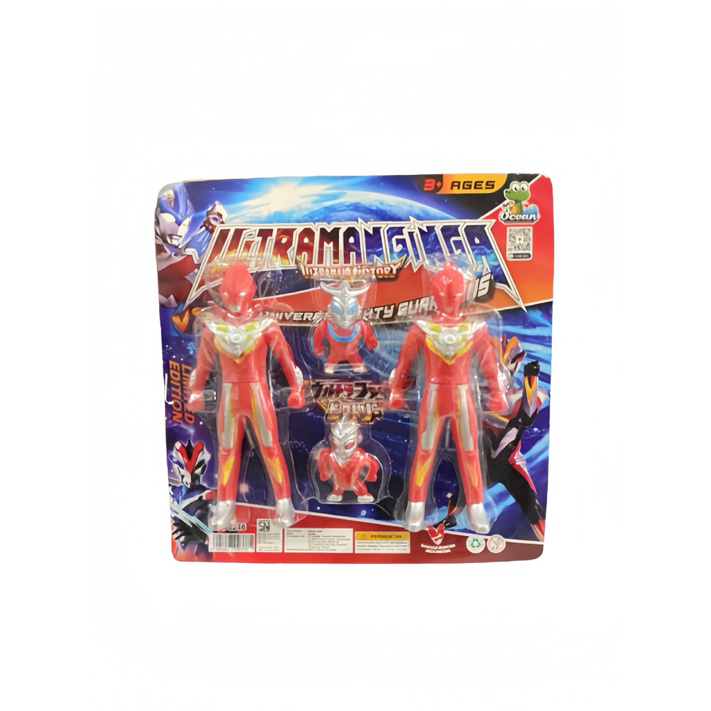 UltramanGinga OCT8246 Mainan Figure Ultraman Isi 4