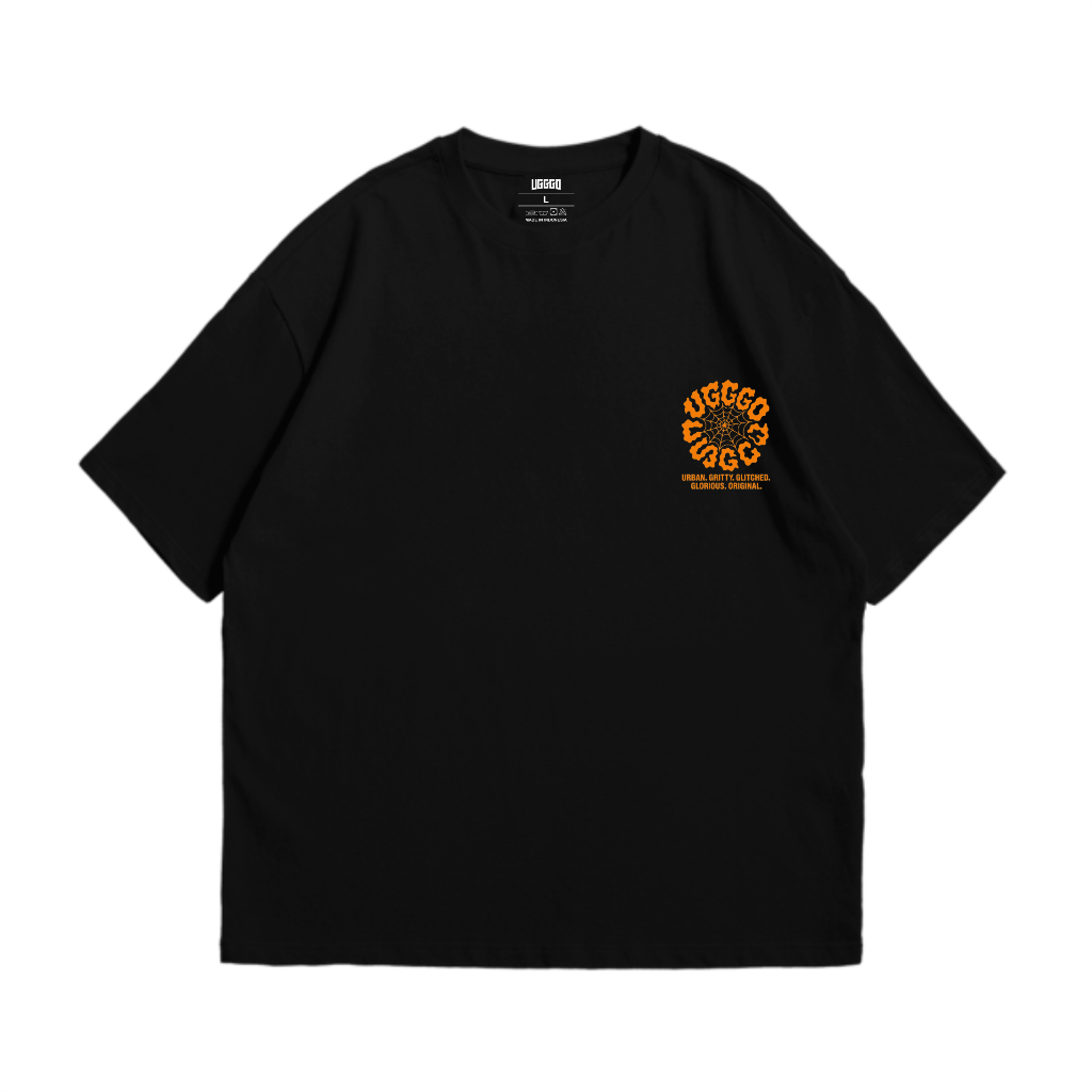 UGGGO - T Shirt Sarang Laba-Laba Cotton Combad 24s | Kaos Distro Pria Dan Wanita