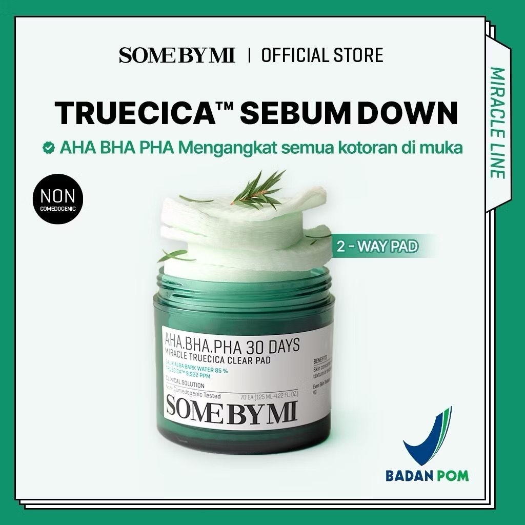 Some By Mi AHA BHA PHA 30 Days Miracle Truecica Clear Pad (70 pads)