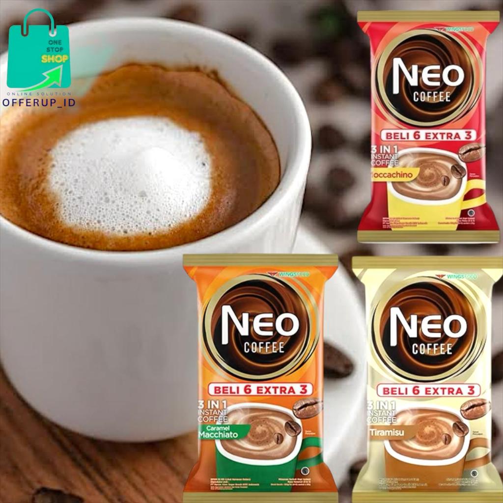 

Kopi Instant Sachet Neo Coffee Moccachino Caramel Macchiato 180gr