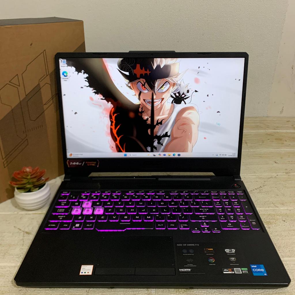 Second Laptop Gaming Asus TUF F15 FX506HC | Core i5 11400H | RAM 16 GB | SSD 512 GB | RTX 3050 4GB |