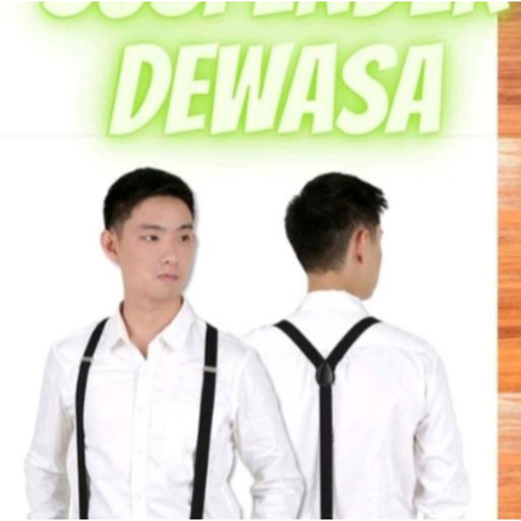 Suspender Pria Kulit
