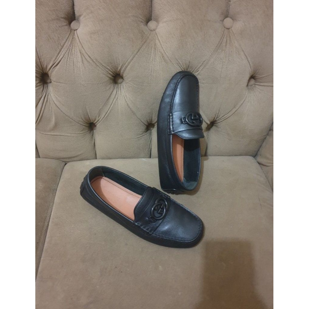 sepatu pria lofers Gucci orignal size 40 second