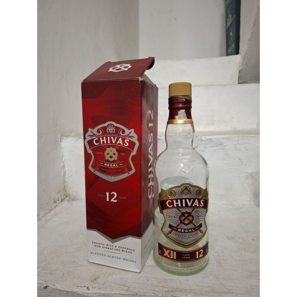 botol bekas chivas 12
