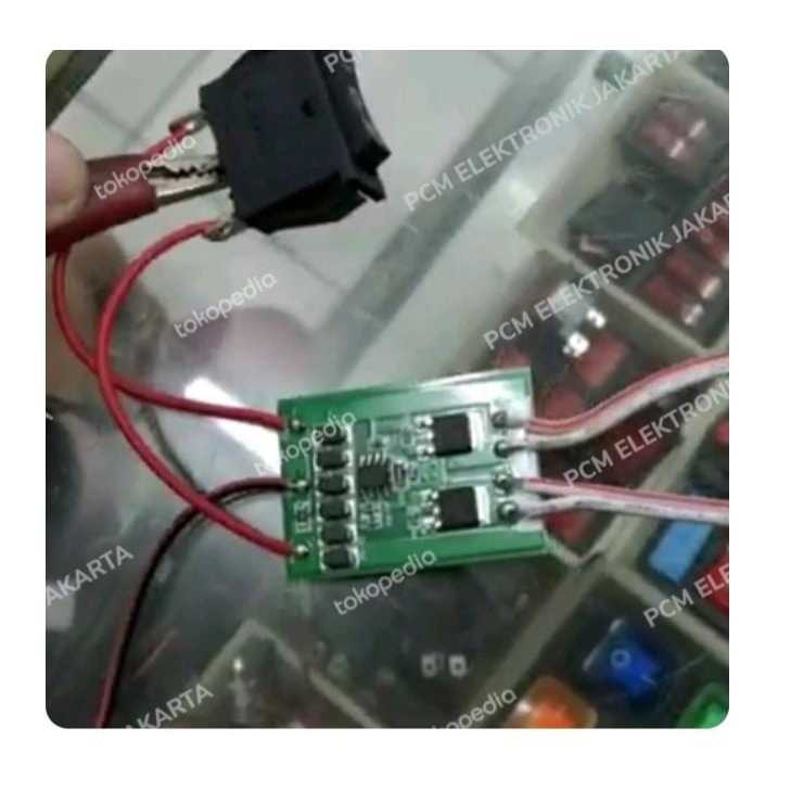 RF5878 modul led flasher strobo 2 channel fast&slow 12v-24v 50 watt bk s53 by PCM LTC GLODOK