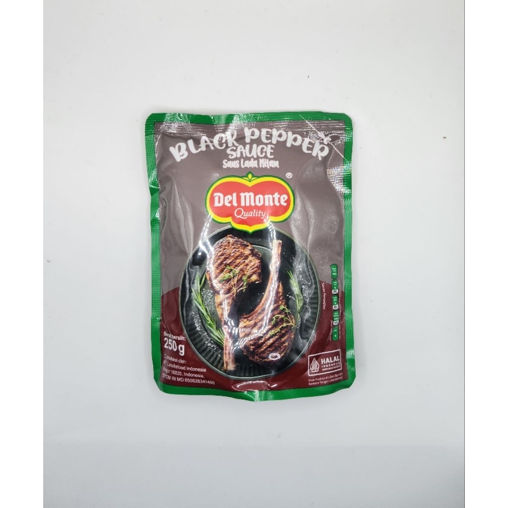 

Delmonte Saus Lada Hitam 250gr