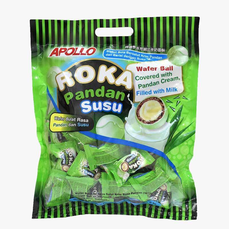 

APOLLO ROKA WAFER BULAT TWIN PANDAN 50S 250 GR 9555401204492