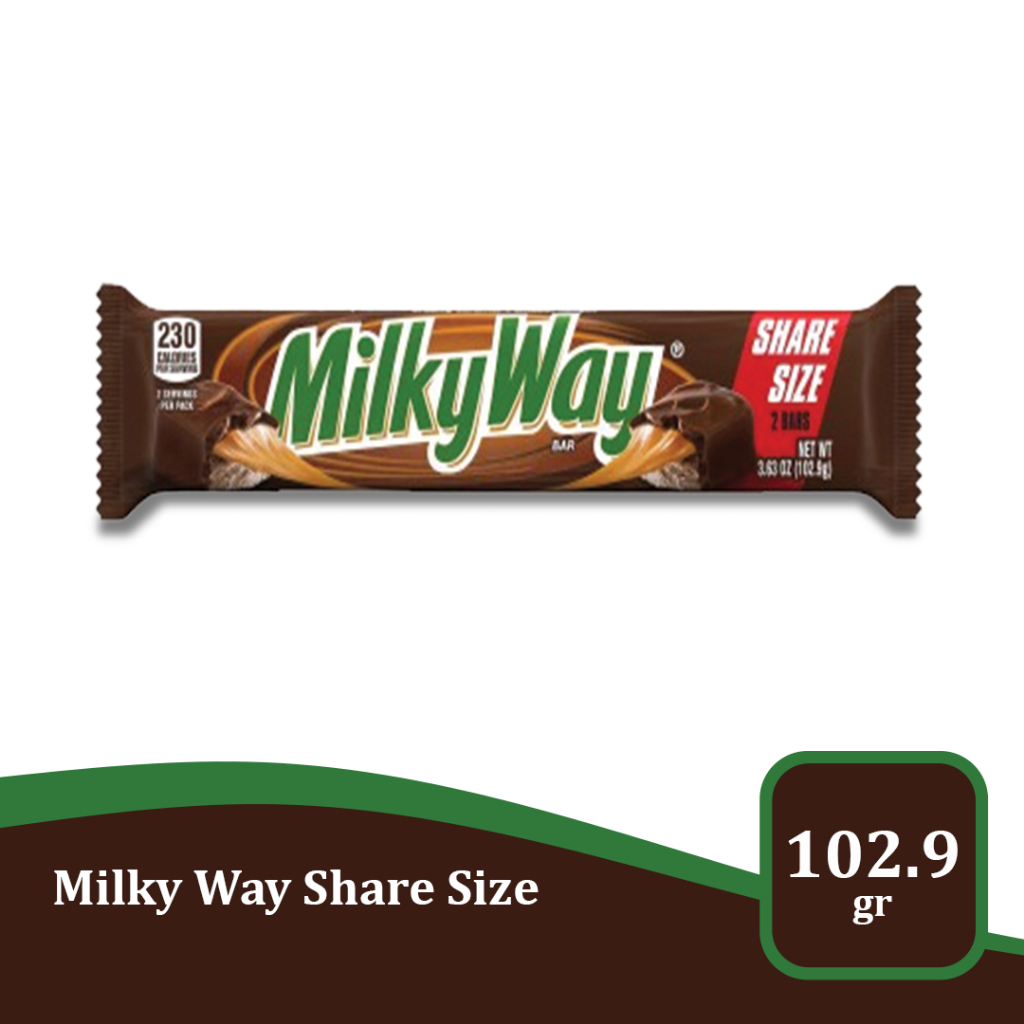 

Milky Way Chocolate Bar Share Size - 102.9gr / 3.63 oz