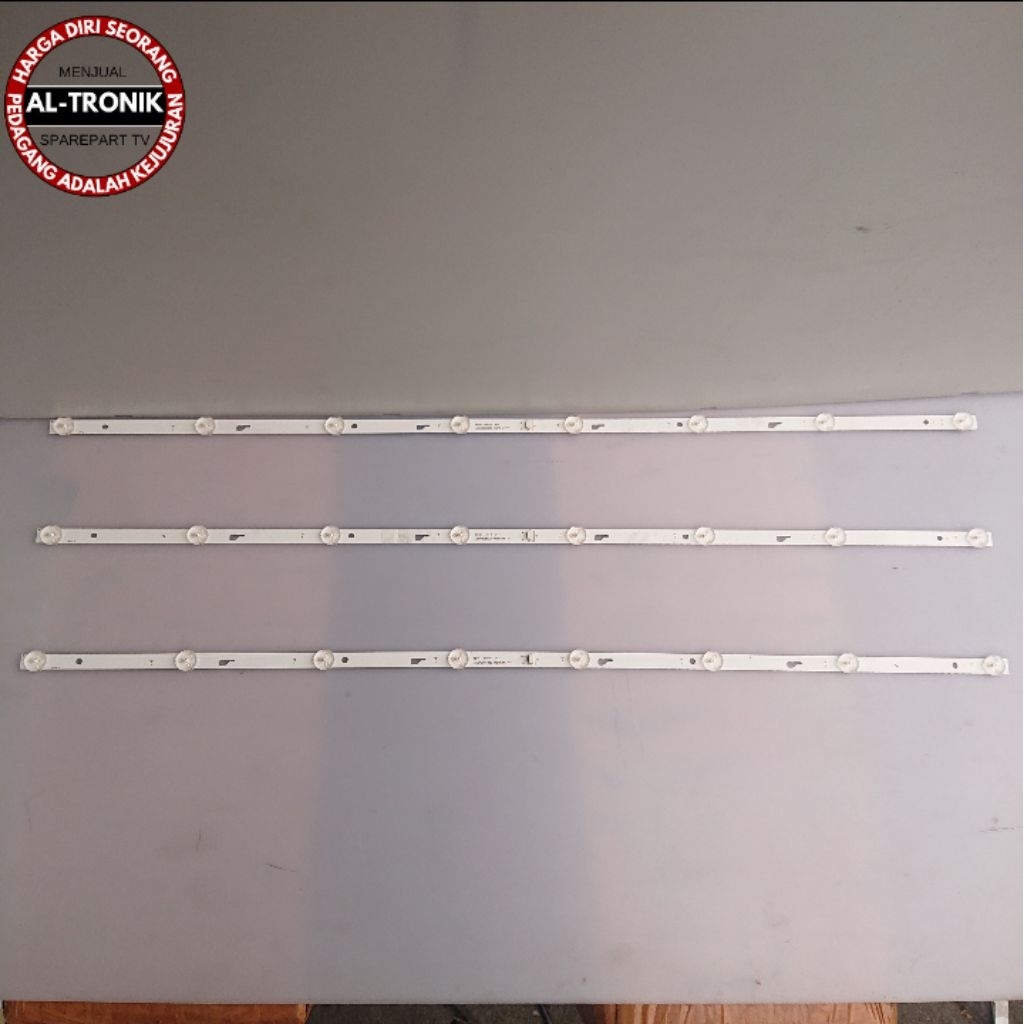 LAMPU BACKLIGHT TV LED PANASONIC 43 INCH MODEL TH43E306G BACK LIGHT TH 43E306G TH-43E306G 43E306