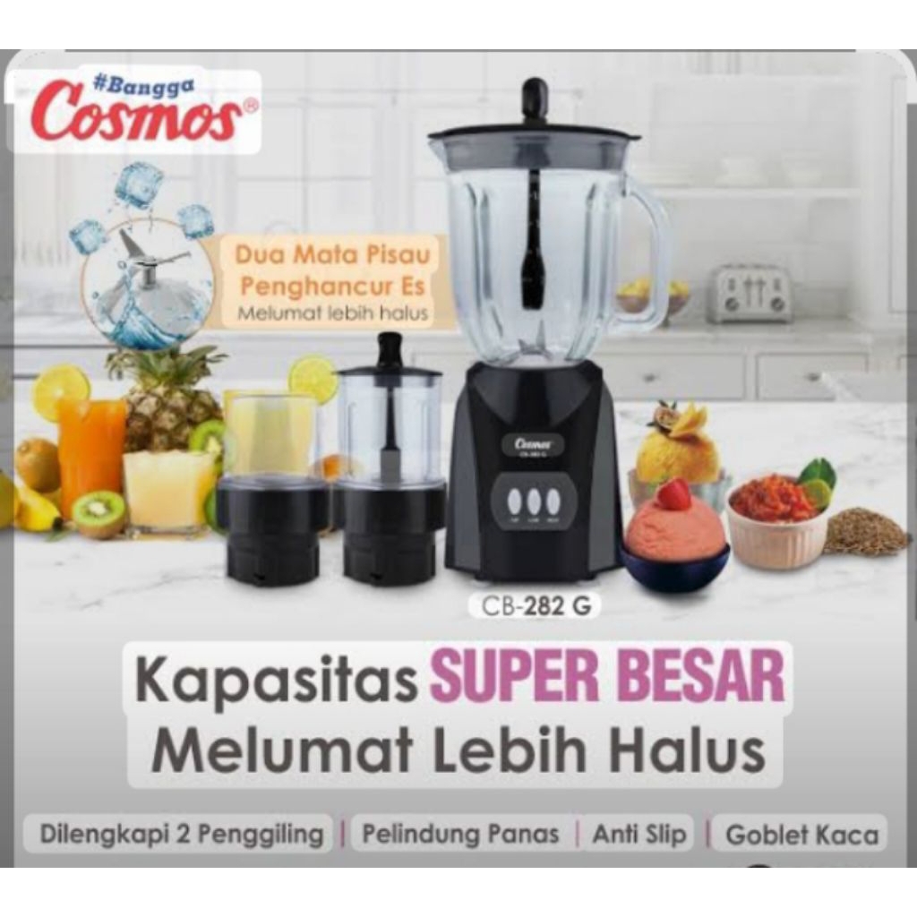 COSMOS BLENDER  CB-282 G/ BLENDER KACA