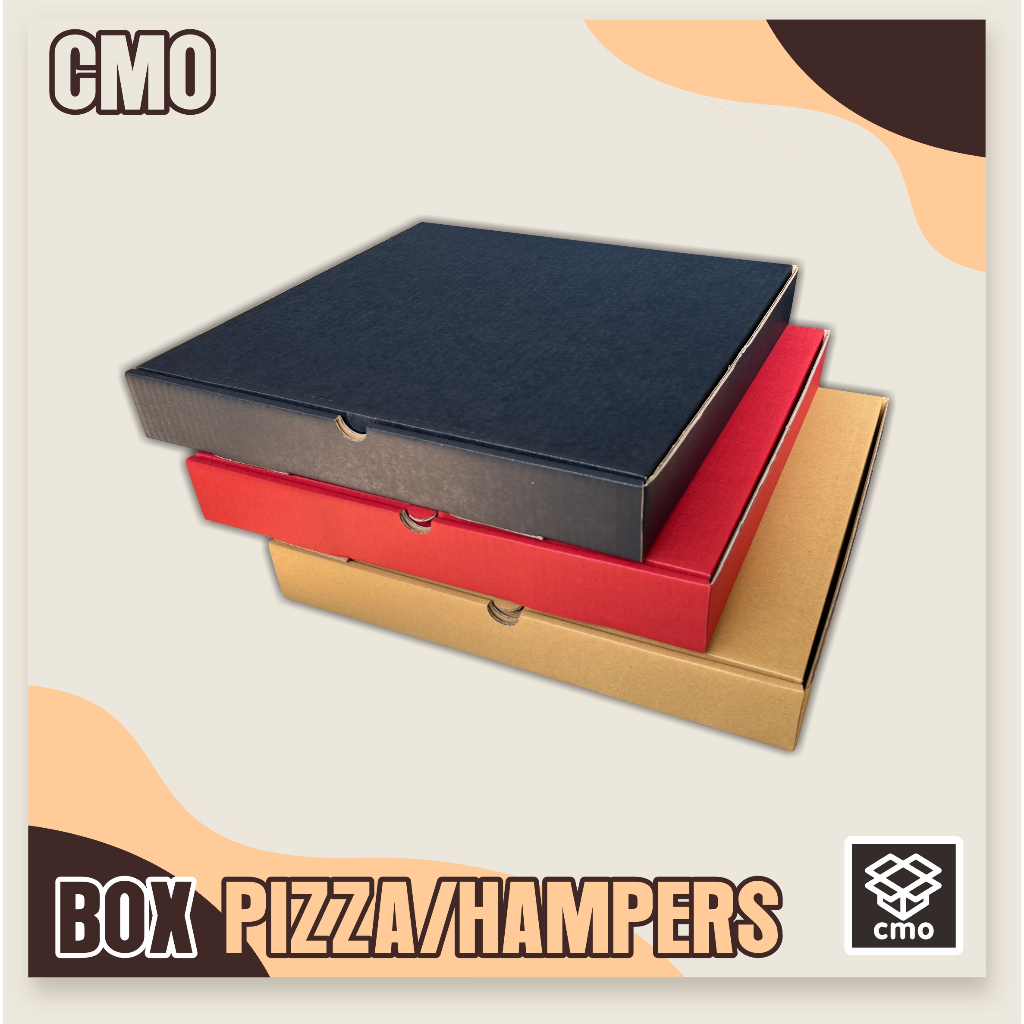 

Box Pizza/hampers 36x36x5 CM HAMPERS/KADO/PIZZA/GIFT/POLOS/BOXHAMPERS/BOXSEMBAKO