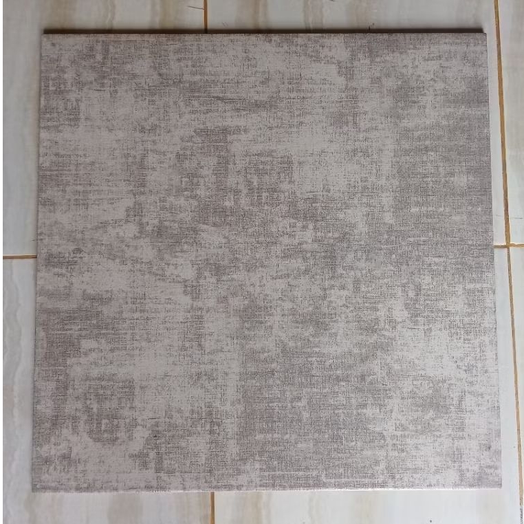 keramik 60x60 lantai matt abu motif semen