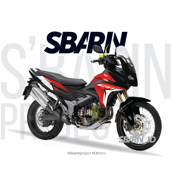 Decal Honda CS1 - CRF I Sbarin Project