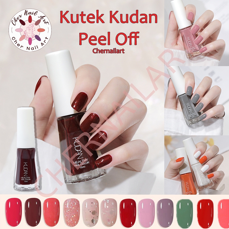 Kutek Peel Off / Kutek Halal / Kutek Bisa Dikupas Kutek Muslimah Sholat / Cat Kuku Peel Off