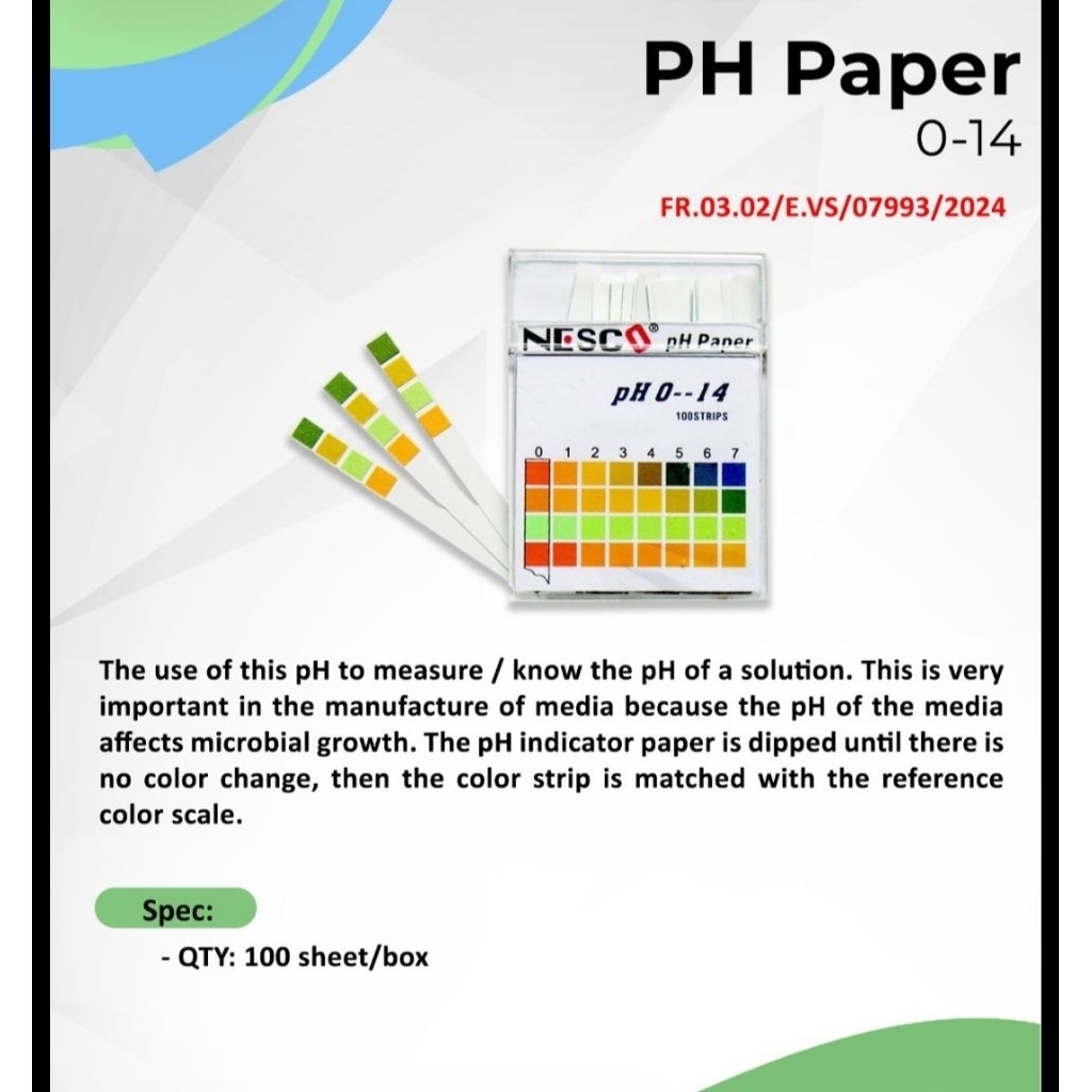 PH Paper | Kertas PH | PH | Cek PH | Kertas Cek PH | Peper PH Ori