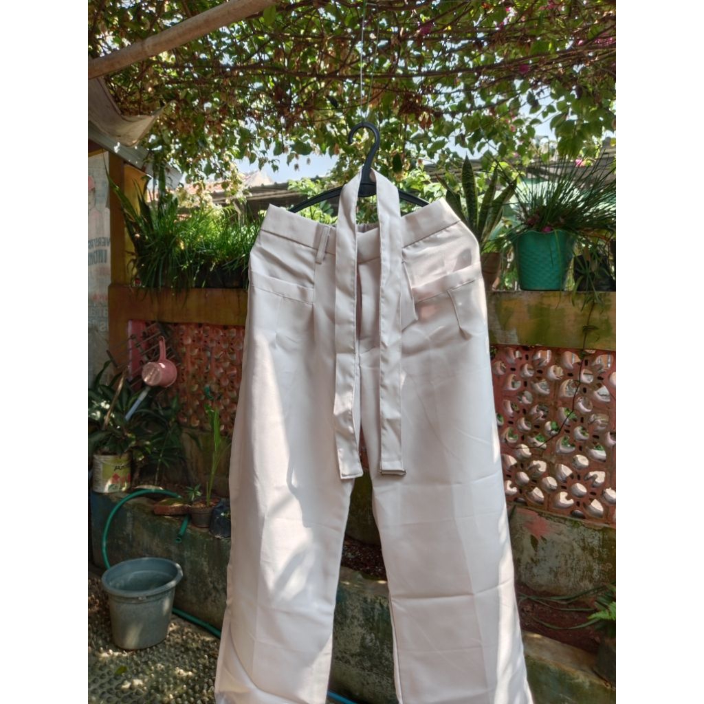 preloved obi pants ivory