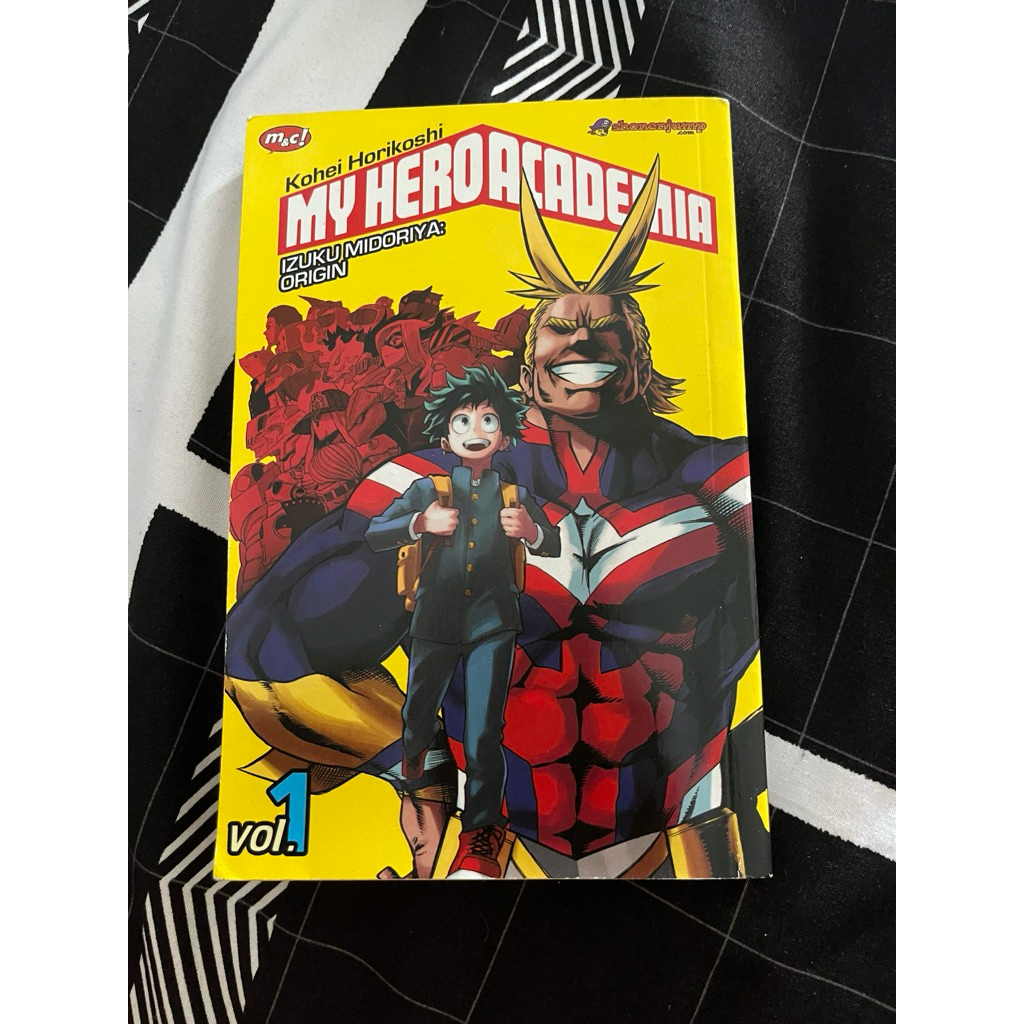 manga My Hero Academia vol. 1