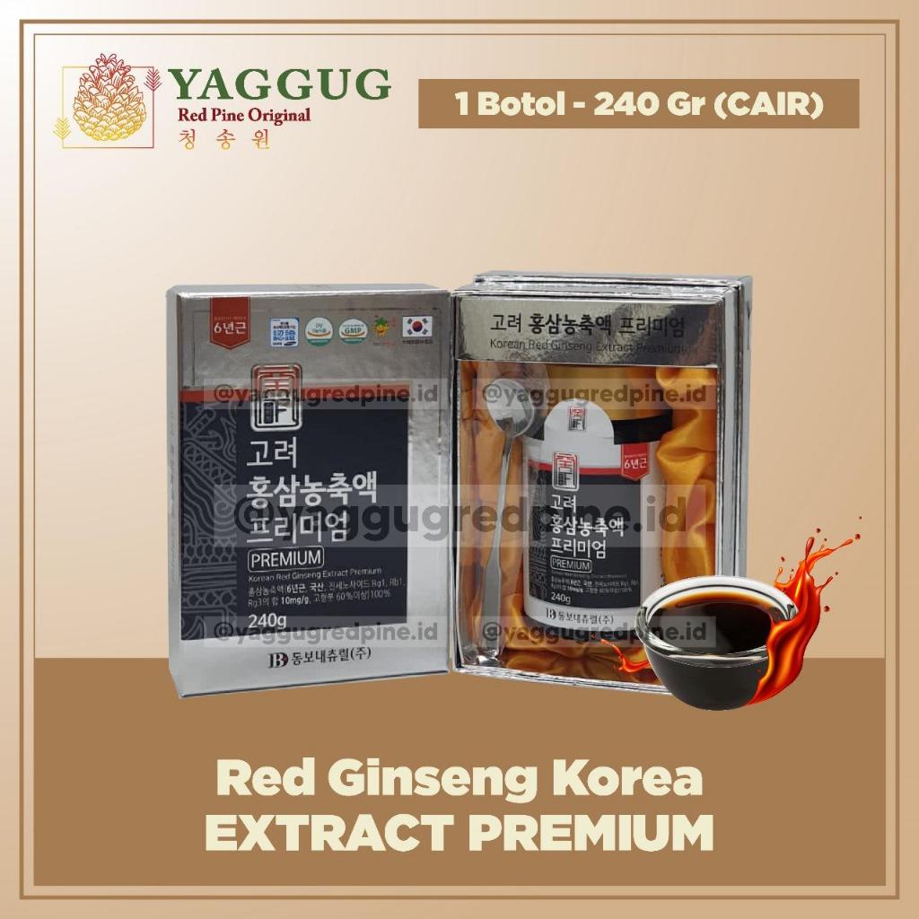 

Red Ginseng Korea Extract Premium Cair 240 Gram