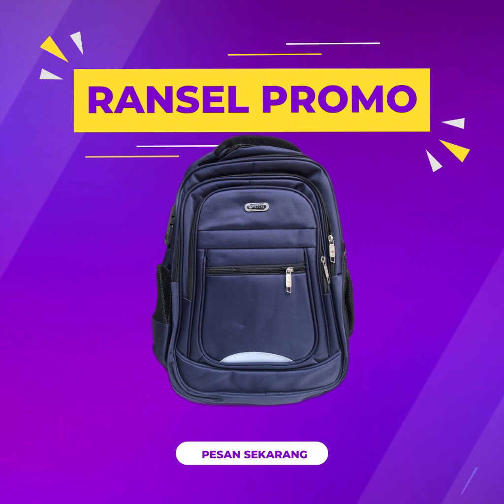 Ransel import / Ransel promo / Ransel cuci gudang / Backpack import