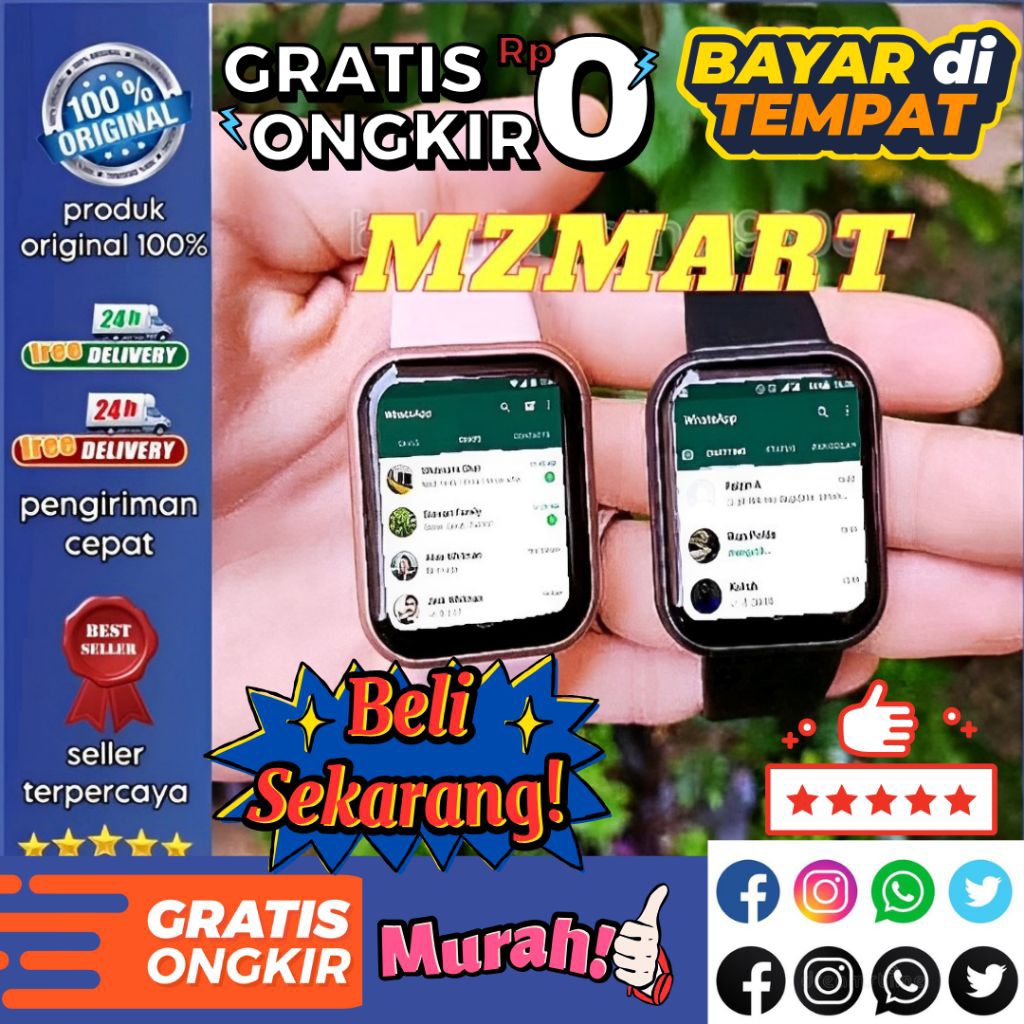 COD.. Jam Tangan IMO XZ 52 NEW Hp Smartwatch Aimo Pintar Monitoring kesehatan custom walpaper jam hp