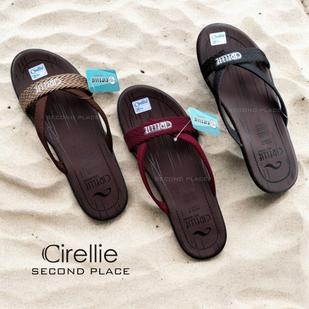 WoW.. Morina Series Ori Cirellie Turki Japit B1-171 Sandal Japit Selop Wanita 37-40 Nyaman Dipakai