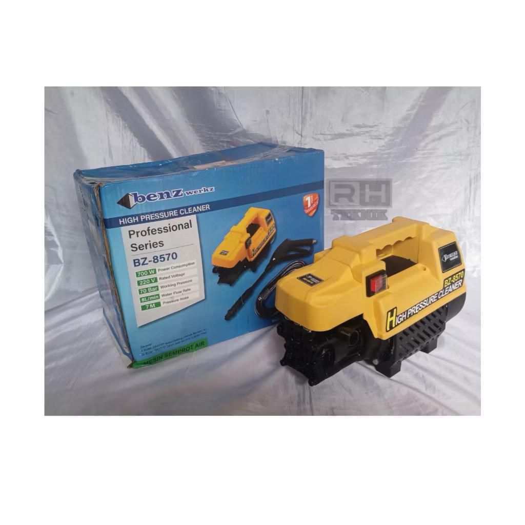 ￼BENZ BZ-8570 Mesin Jet Cleaner Steam Alat Cuci Motor Mobil AC BZ8570
