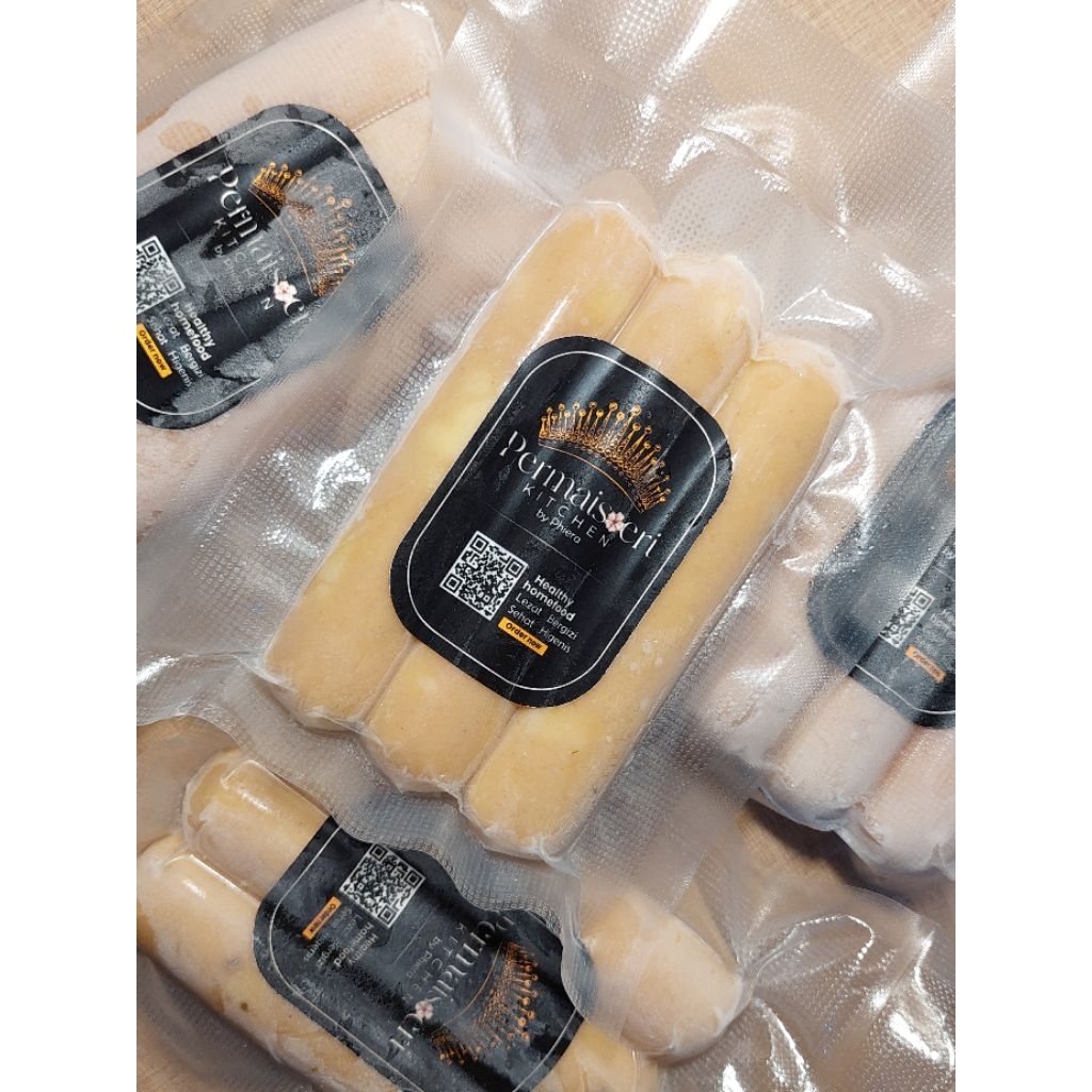 

JUMBO! HALAL SOSIS AYAM KEJU LUMER | Permaisoeri Kitchen NO MSG, NO PRESERVATIVE, NO COLORING