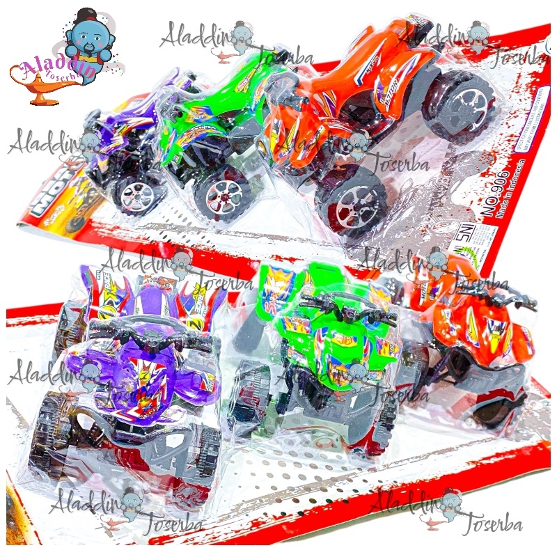MAINAN ANAK [906] ATV BEACH MOTOR SET ISI 3PCS - MOTOR ATV PANTAI KECIL - BEACH MOTORCYCLE - MAINAN 