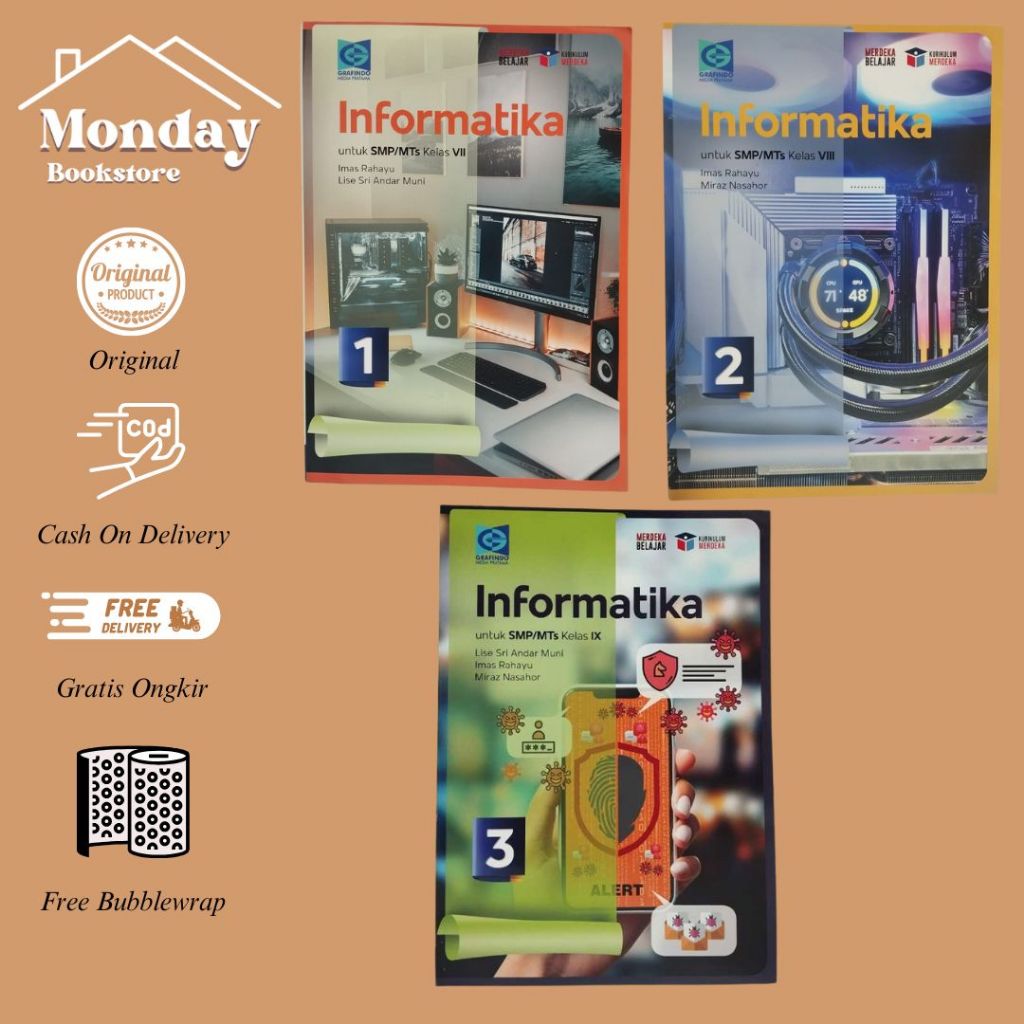 GRAFINDO SMP - Informatika untuk SMP/MTs Kelas 7,8,9 KURIKULUM MERDEKA