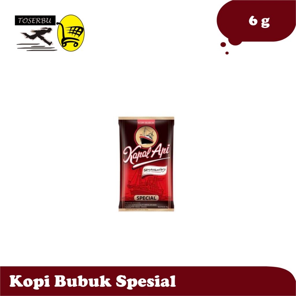 

Kopi Bubuk KAPAL API Special Merah 6g