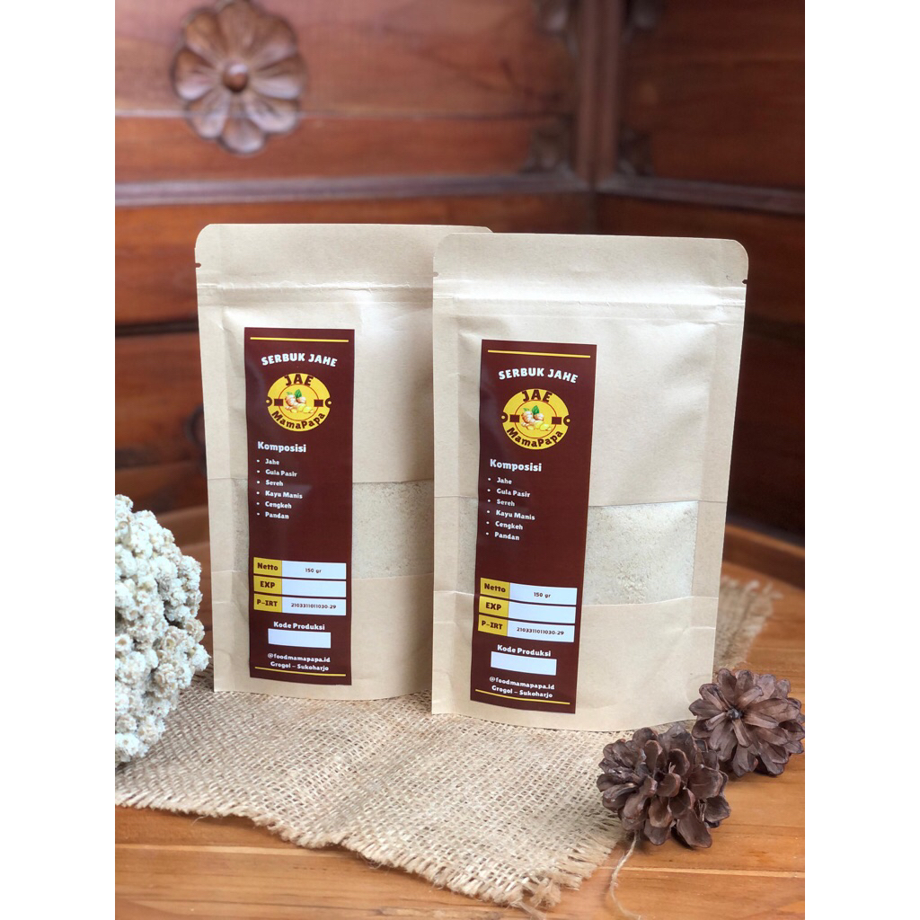 

SERBUK JAHE MAMAPAPA